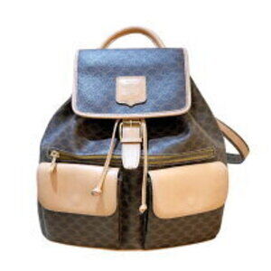 Celine Macadam Backpack Brown daypack